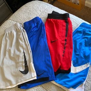 Nike boy basketball shorts size large one size xl